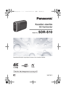 Használati útmutató Panasonic SDR-S10EP Videokamera