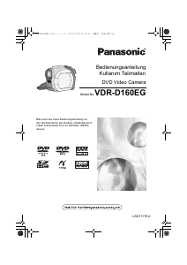 Kullanım kılavuzu Panasonic VDR-D160EG Kaydedici kamera