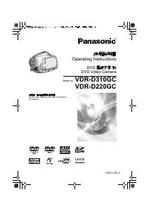 Manual Panasonic VDR-D220GC Camcorder