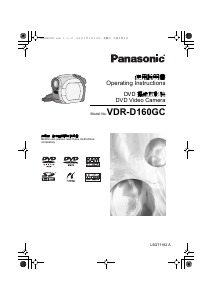 Manual Panasonic VDR-D160GC Camcorder