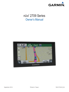 Manual Garmin nuvi 2789LMT Car Navigation