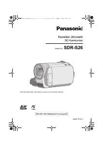 Használati útmutató Panasonic SDR-S26EP Videokamera