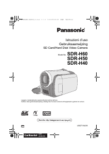 Manuale Panasonic SDR-H60 Videocamera