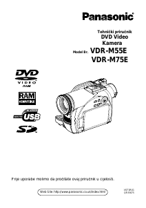 Priručnik Panasonic VDR-M55EG Videokamera