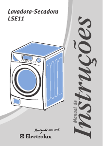 Manual Electrolux LSE11 Máquina de lavar e secar roupa