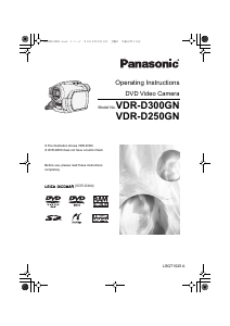 Handleiding Panasonic VDR-D300GN Camcorder