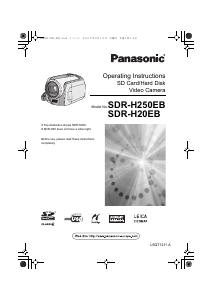 Handleiding Panasonic SDR-H20EB Camcorder