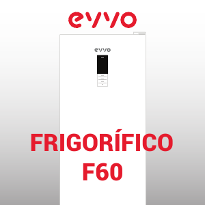 Manual de uso EVVO F60 Frigorífico combinado