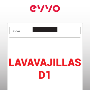 Manual de uso EVVO D1 Lavavajillas