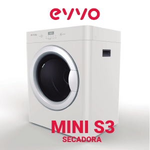 Manual de uso EVVO Mini S3 Secadora