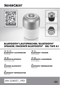 Bedienungsanleitung SilverCrest SBL TW9 A1 Lautsprecher