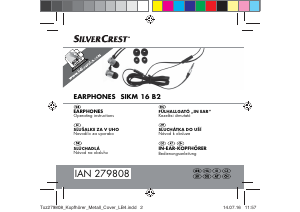 Manual SilverCrest SIKM 16 B2 Headphone