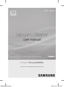Manual Samsung SC52U0 Vacuum Cleaner
