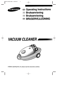 Manual Samsung VC-7715V Vacuum Cleaner