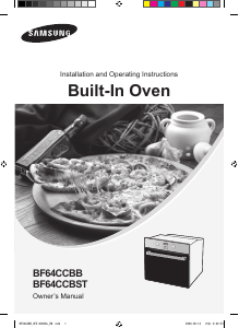 Manual Samsung BF64CCBST Oven