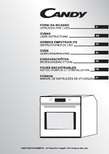 Manuale Candy FPP 6690 N Forno