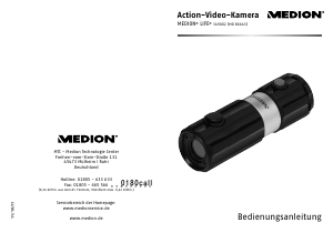 Bedienungsanleitung Medion LIFE S49002 (MD 86643) Action-cam