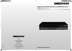 Bedienungsanleitung Medion LIFE P24018 (MD 28005) Digital-receiver