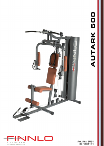 Manual Finnlo 3891 Autark 600 Multi-gym