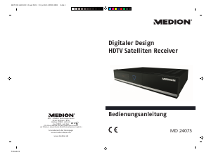 Bedienungsanleitung Medion LIFE P24305 (MD 24075) Digital-receiver