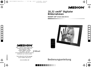 Bedienungsanleitung Medion LIFE E76033 (MD 83517) Digitaler bilderrahmen