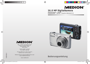 Bedienungsanleitung Medion LIFE E44032 (MD 86717) Digitalkamera