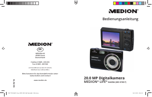 Bedienungsanleitung Medion LIFE E44056 (MD 87657) Digitalkamera