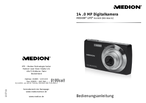 Bedienungsanleitung Medion LIFE E43009 (MD 86631) Digitalkamera