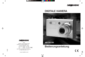 Bedienungsanleitung Medion MD 88188 Digitalkamera