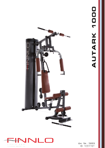 Manual Finnlo 3893 Autark 1000 Multi-gym