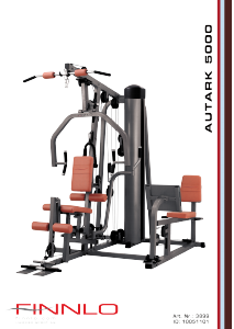 Manual Finnlo 3899 Autark 5000 Multi-gym