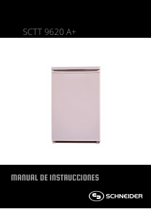 Manual de uso Schneider SCTT 9620 Congelador