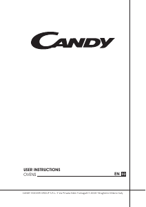 Handleiding Candy FCP405X/E Oven