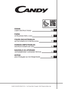 Manuale Candy FCP605XL-CH64CCB Forno