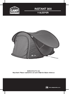 Handleiding Camp Master Instant 300 Tent