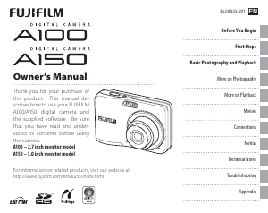 Handleiding Fujifilm A100 Digitale camera