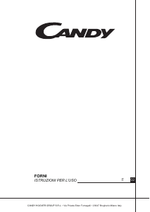 Manuale Candy CELFXP613X Forno