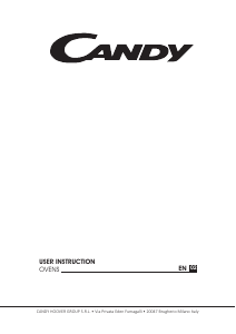 Handleiding Candy FC7D415X Oven