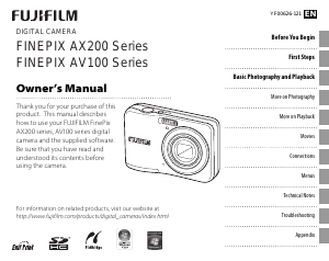 Manual Fujifilm FinePix AV150 Digital Camera