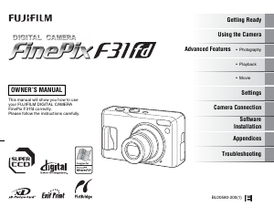 Manual Fujifilm FinePix F31fd Digital Camera