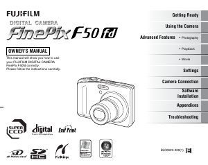 Manual Fujifilm FinePix F50fd Digital Camera