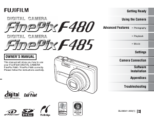 Manual Fujifilm FinePix F480 Digital Camera