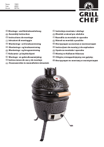 Manual de uso Grill Chef 11820 Kamado Barbacoa