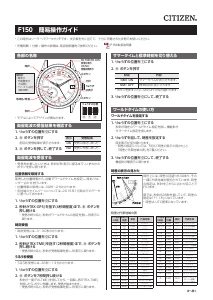 説明書 シチズン CC3020-57L Collection 時計