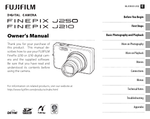 Manual Fujifilm FinePix J250 Digital Camera