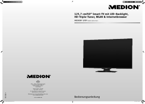 Bedienungsanleitung Medion LIFE X18025 (MD 30767) LED fernseher