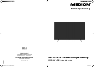 Bedienungsanleitung Medion LIFE X14903 (MD 32030) LED fernseher