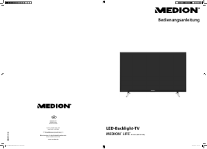 Bedienungsanleitung Medion LIFE P15215 (MD 31062) LED fernseher