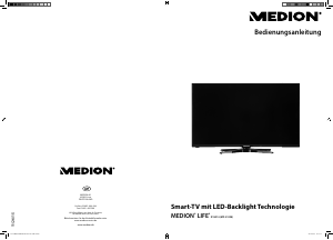 Bedienungsanleitung Medion LIFE X18014 (MD 31008) LED fernseher