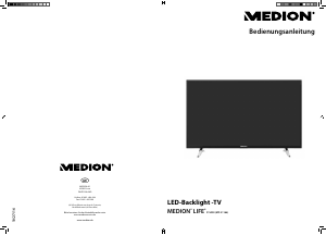 Bedienungsanleitung Medion LIFE S15000 (MD 31166) LED fernseher